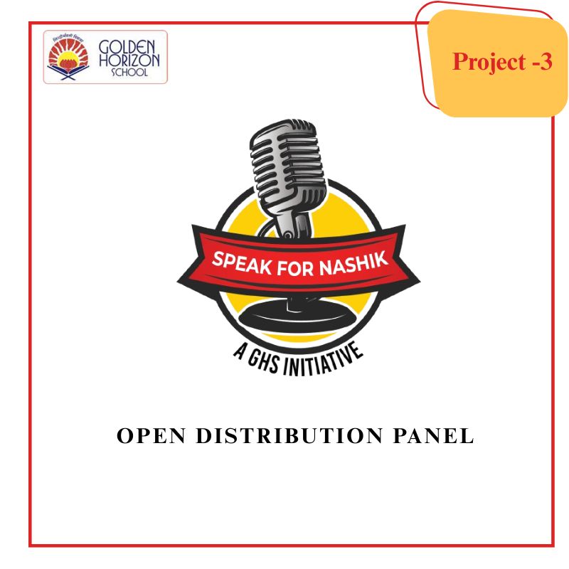 Speak For Nashik Project -3 (Open Distribution Panel )