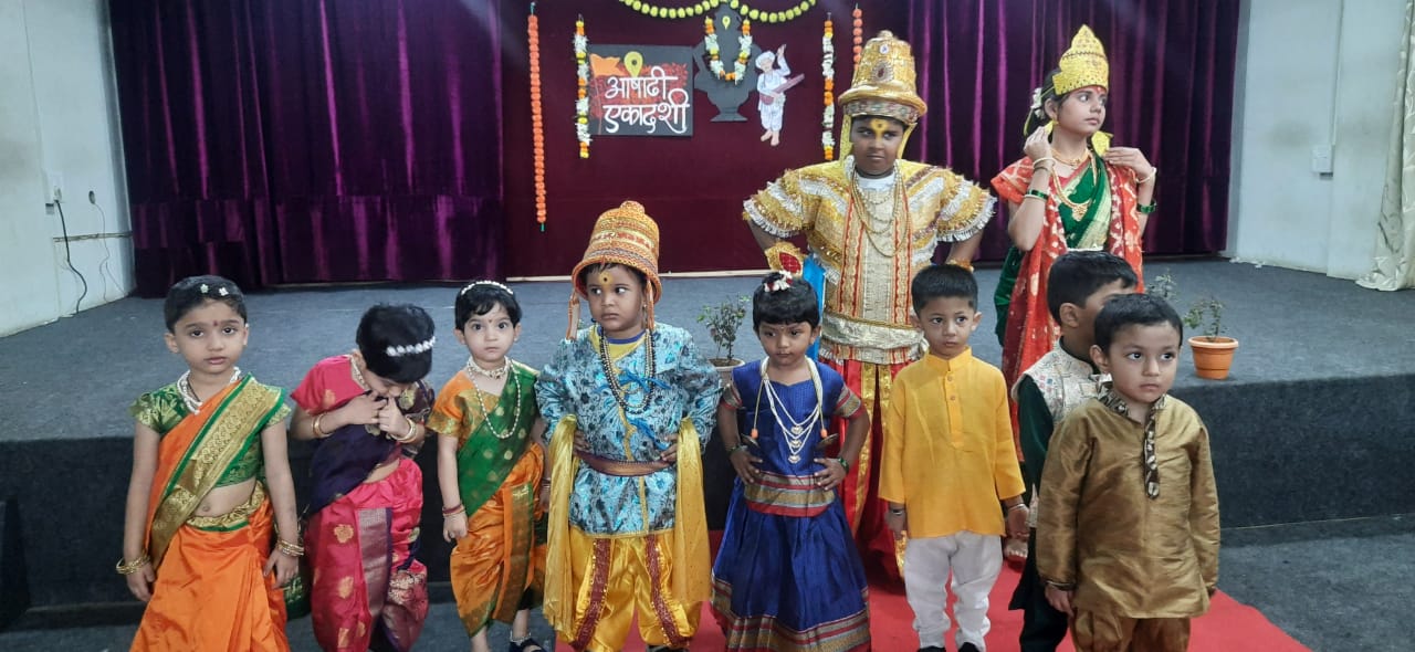 Ashadhi Ekadashi celebration 2026- Special Assembly by class 5th 3